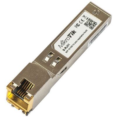 Mikrotik S Rj01 Modulo Convertidor De Rj45 A Sfp